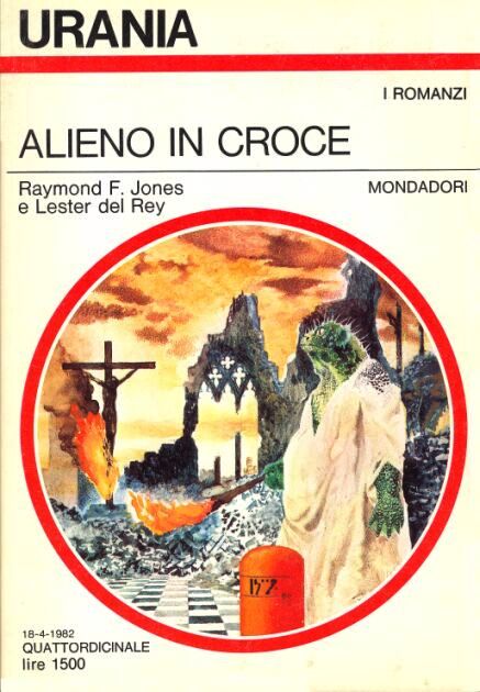 Alieno in croce. La copertina
